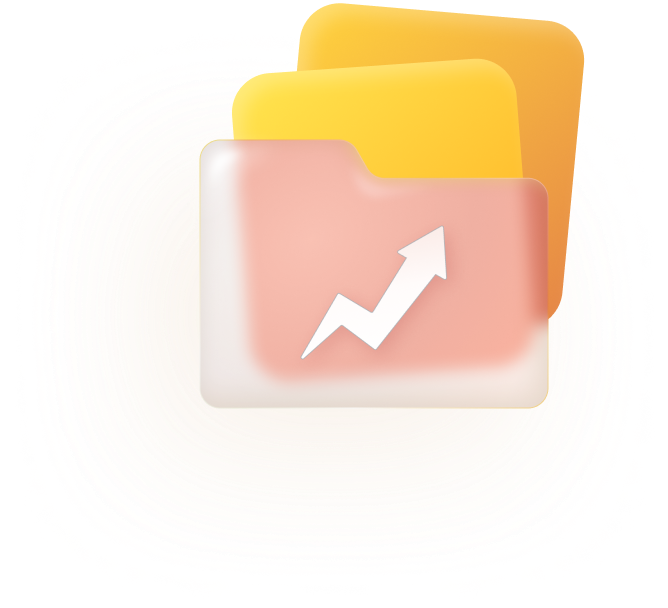 통합 자산 포트폴리오 관리 아이콘